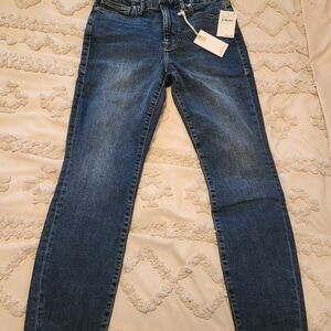 Good American Dark Blue Skinny Jeans